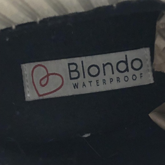 Blondo Waterproof Chelsea Booties Womens 8.5 M Beige Suede Lug Sole Ankle - Picture 10 of 16